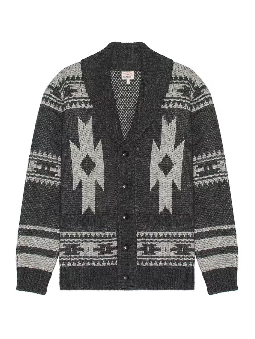 New Faherty SPJ Thunderbird Cardigan Men's Sz XS